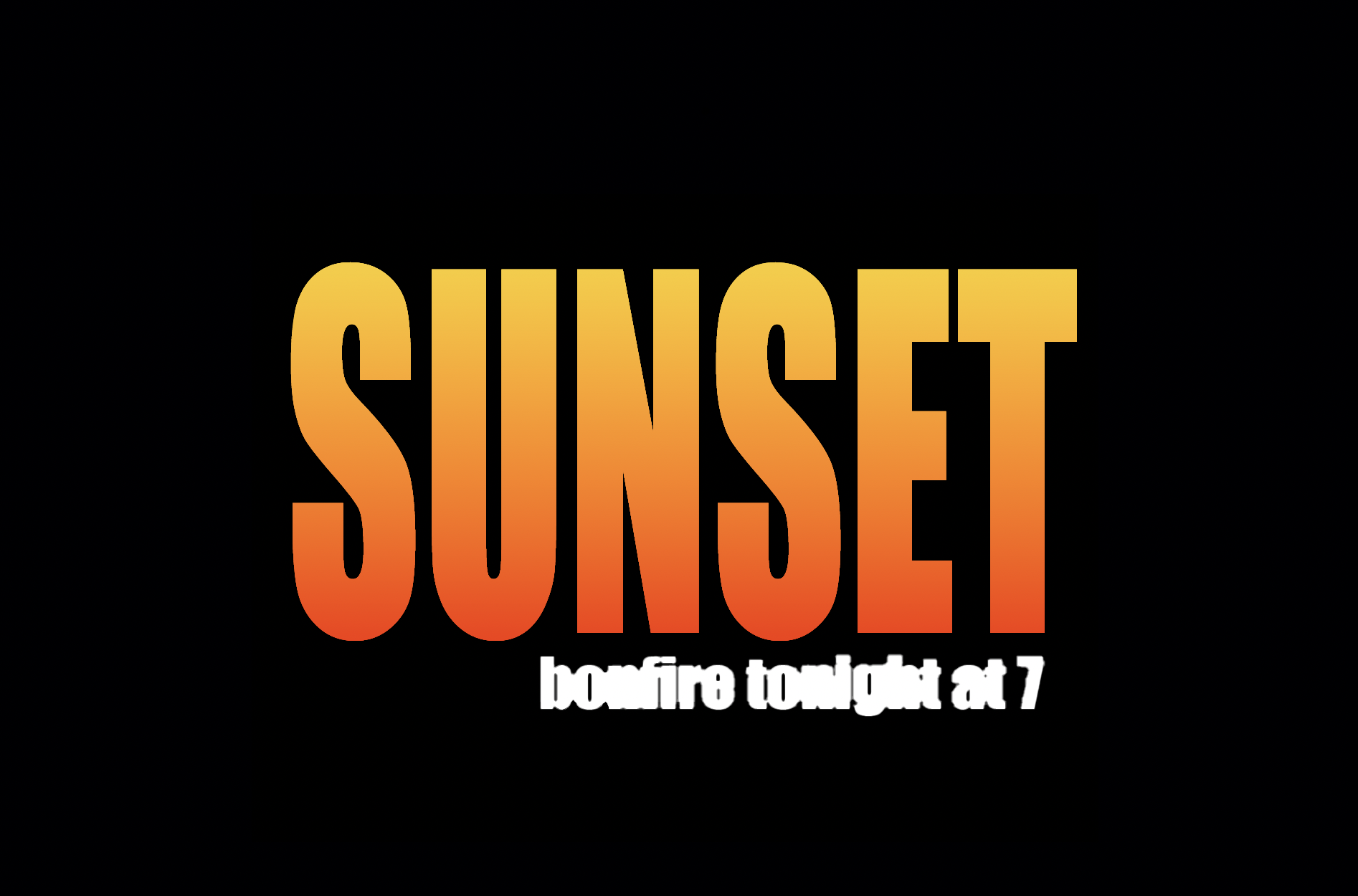 sunset image